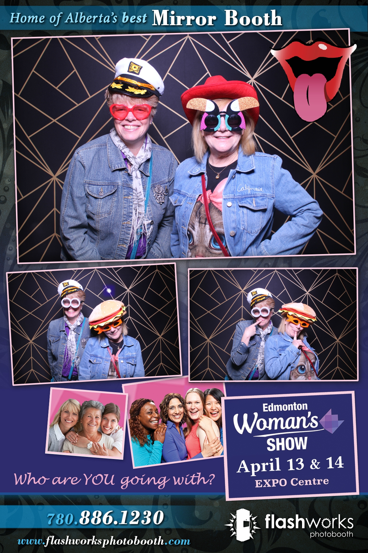 Spring Edmonton Woman's Show 2019 | View more photos from the event at gallery.flashworksphotobooth.com/u/FlashworksPhotoboothInc/Spring-Edmonton-Womans-Show-2019